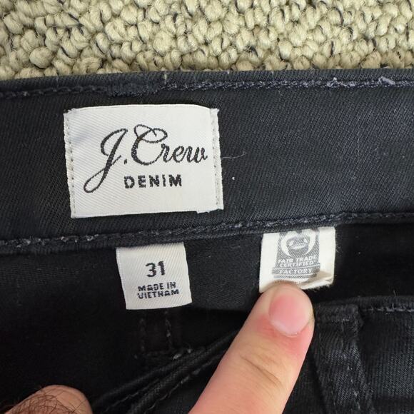 J Crew 9" High Rise Toothpick Skinny Jeans US Women's 31 - Picture 4 of 7